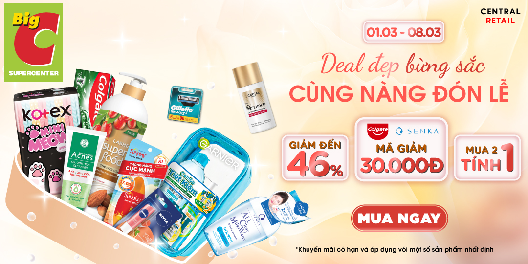 DEAL ĐẸP BỪNG SẮC - CÙNG NÀNG ĐÓN LỄ