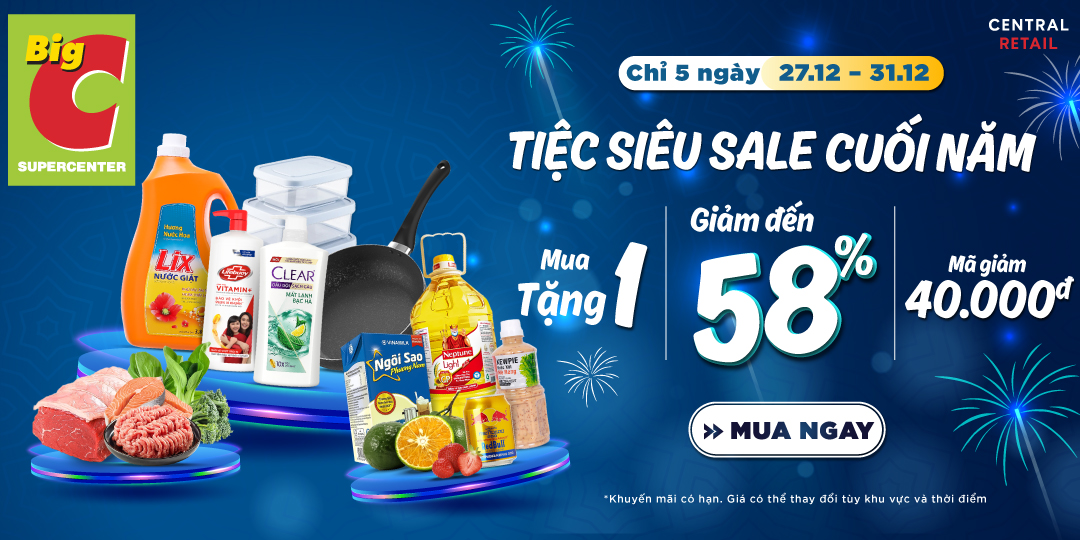 TUNG DEAL CUỐI NĂM - DỌN NHÀ ĐÓN TẾT