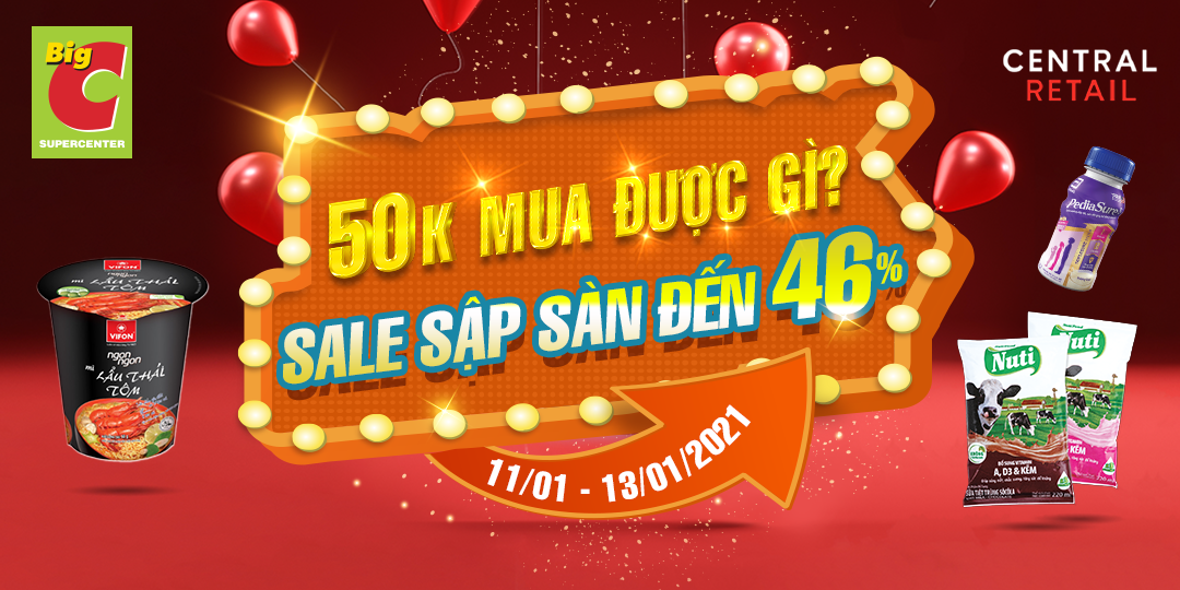 50K MUA ĐƯỢC GÌ | TƯNG BỪNG SALE SẬP SÀN ĐẾN 46%