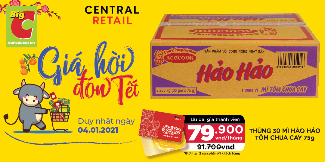 SPECIAL FLASHSALE CHO THÀNH VIÊN | MÌ HẢO HẢO GIẢM MẠNH CÒN 79.900VND/THÙNG