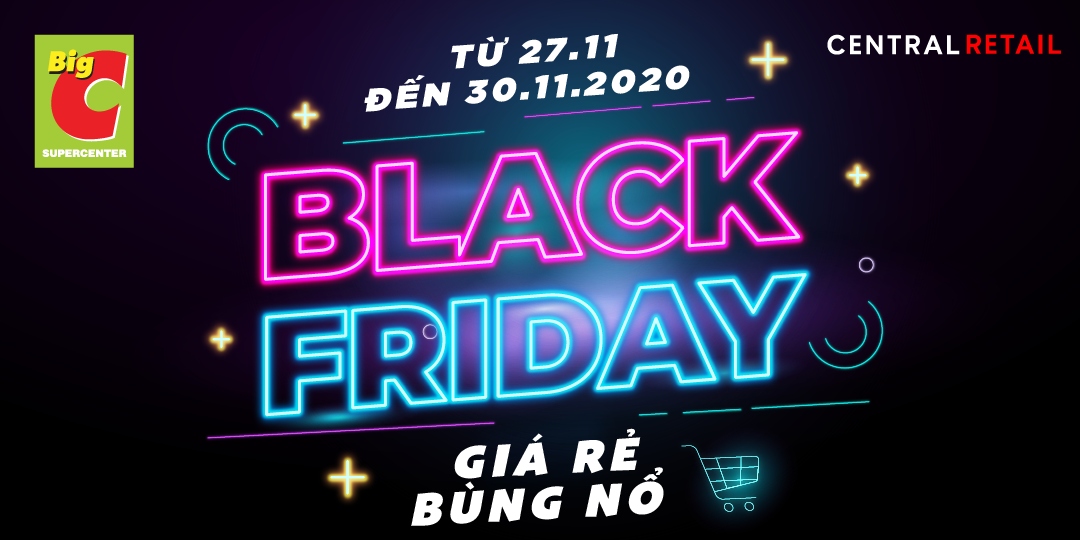 CÀN QUÉT SIÊU SALE BLACK FRIDAY 2020 – ƯU ĐÃI CỰC KHỦNG MUA SẮM CỰC THÍCH