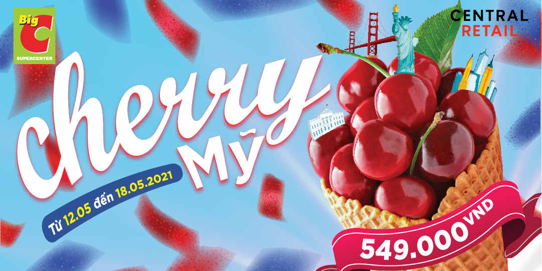 ĐẾN MÙA CHERRY PHẢI GHÉ BIG C 