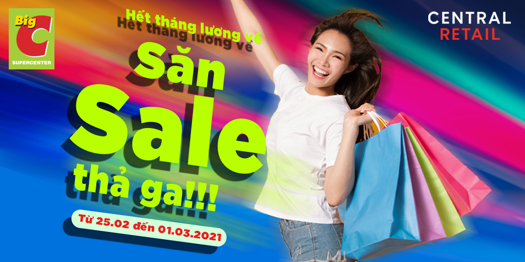 TING TING!! LƯƠNG VỀ RỒI, TRANH THỦ GHÉ Big C SĂN SALE THÔI