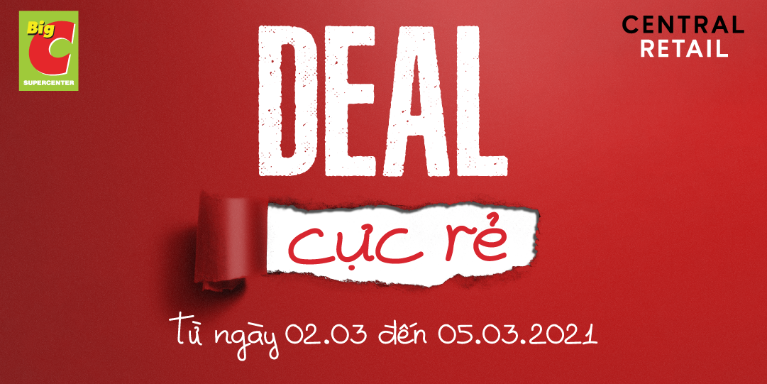 ĐÓN SALE CỰC NHIỆT, CHÀO DEAL CỰC RẺ TẠI Big C TOÀN QUỐC