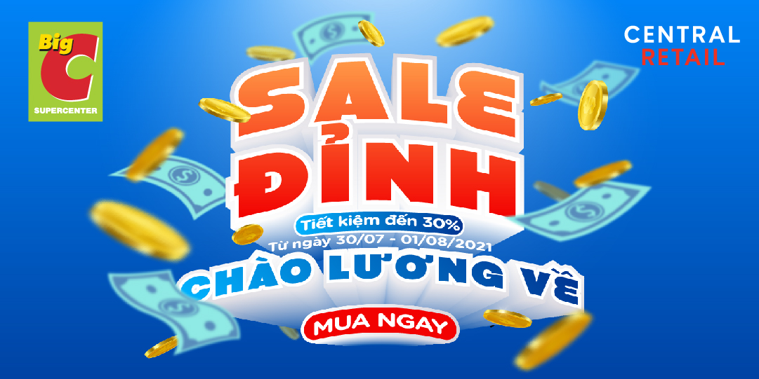 Big C HÁO HỨC ĐANG ĐỢI SALE, RẤT GIỐNG EM ĐỢI LƯƠNG