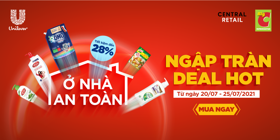 Ở NHÀ AN TOÀN, NGẬP TRÀN DEAL HOT HƠN 28%