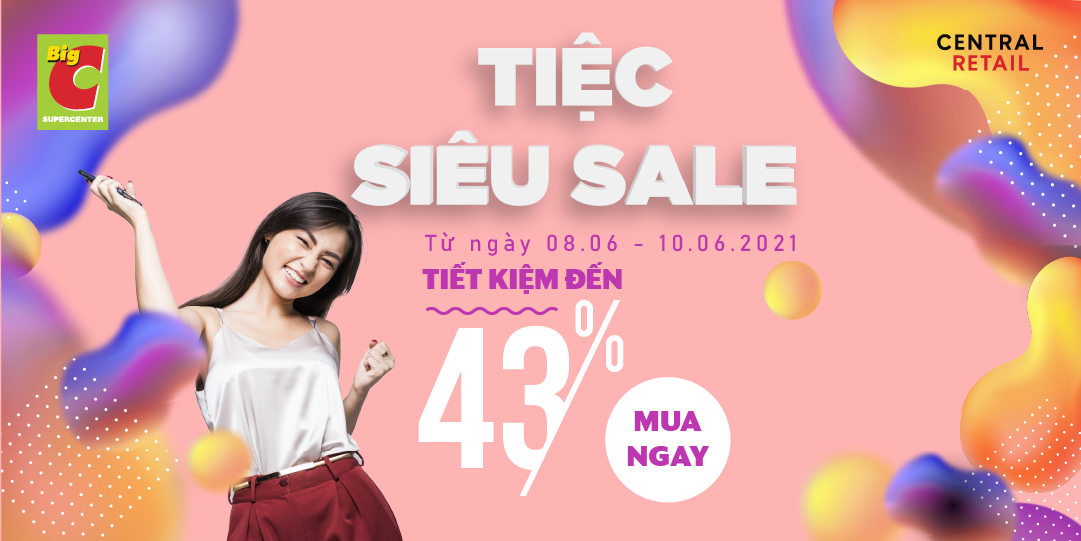 Big C SALE HÀNG, BẠN ĐẸP BẤT CHẤP