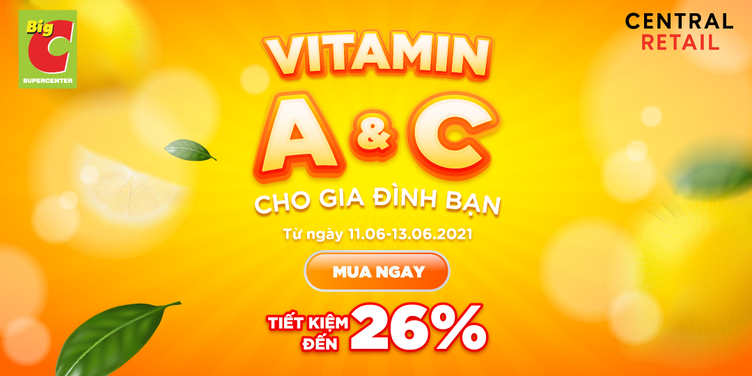 DEAL TO THẤY RÕ, KHỎE ĐẸP CÙNG VITAMIN C