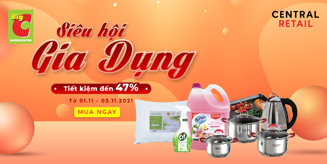 ĐẦU THÁNG BÙNG NỔ - SIÊU HỘI GIA DỤNG SALE NỬA GIÁ, BẠN ĐÃ 