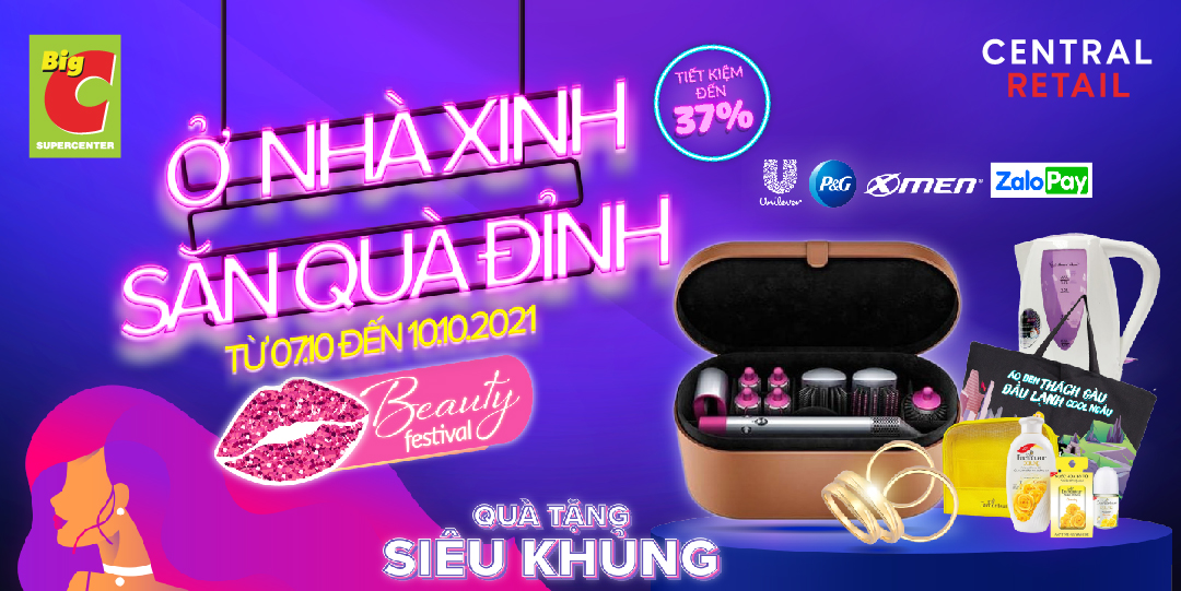 KHAI MẠC TUẦN LỄ BEAUTY FEST LỚN NHẤT THÁNG 10 - Cơ hội trúng quà tặng KHỦNG LÊN ĐẾN 15 TRIỆU