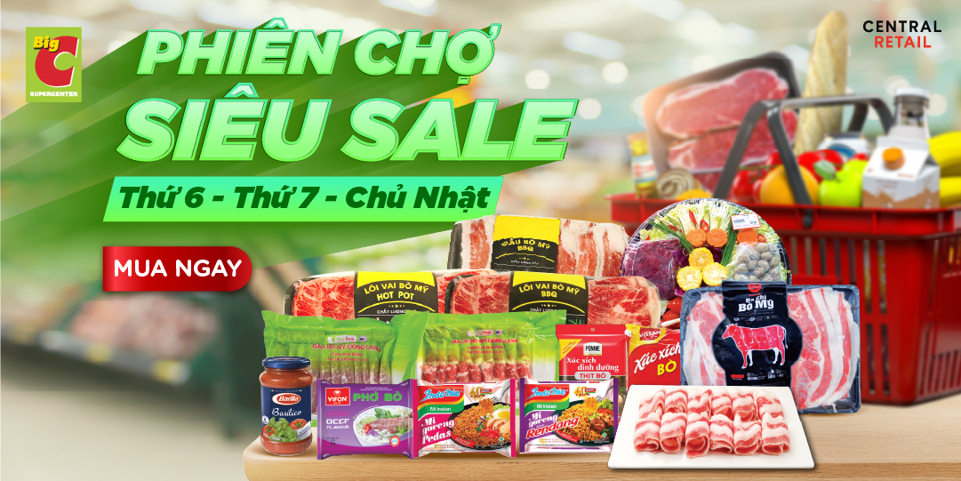 CHỢ PHIÊN SIÊU SALE: ĂN THẬT NGON - GIÁ THẬT RẺ