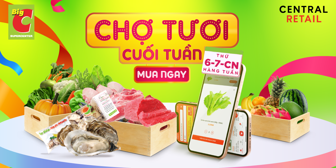 CHỢ TƯƠI SALE CHỚP NHOÁNG CUỐI TUẦN, GIÁ RẺ VÔ ĐỐI