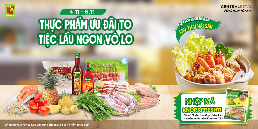 NGUYÊN LIỆU VÀ CÔNG THỨC LẨU THÁI HẢI SẢN NGON TUYỆT HẢO - GIÁ ONLINE TỐT HƠN 30%