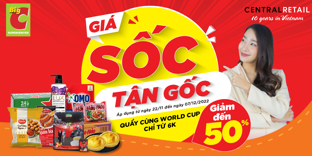 WORLD CUP CỰC CHILL - SĂN DEAL CỰC CHÁY CHỈ TỪ 6K