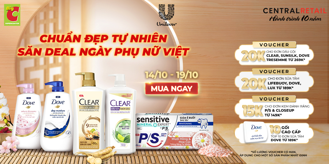 GIỮA THÁNG TƯNG BỪNG SĂN SALE KHỦNG UNILVER, TẠI SAO KHÔNG?