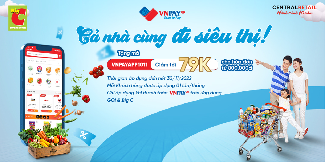 CƠ HỘI TIẾT KIỆM TẬN 79K KHI THANH TOÁN QUA VNPAY