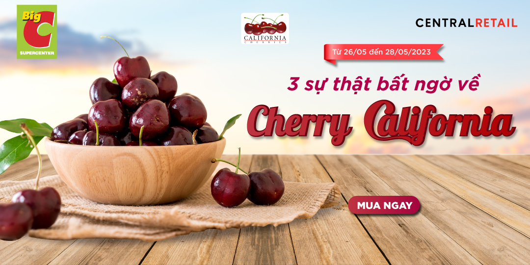 CHERRY CALIFORNIA VÀ 3 SỰ THẬT BẤT NGỜ CÓ THỂ BẠN CHƯA BIẾT