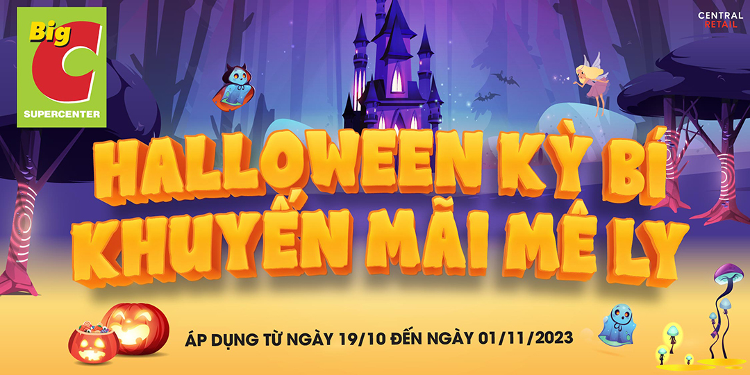 HALLOWEEN KỲ BÍ - KHUYẾN MÃI MÊ LY