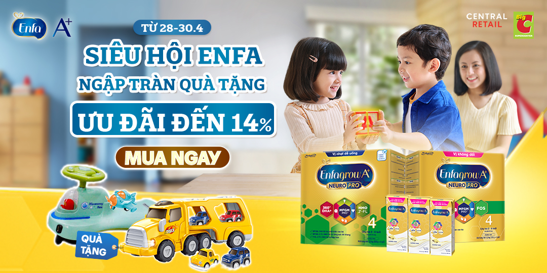 ĐUA ĐƠN ENFA CAO NHẤT, NHẬN QUÀ CỰC CHẤT 