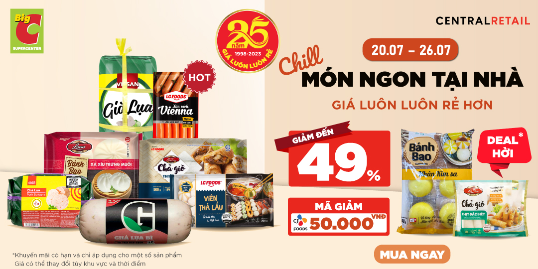 TRIỆU MÓN NGON TỤ HỘI CÙNG DÀN DEAL HỜI GIẢM ĐẾN 49%