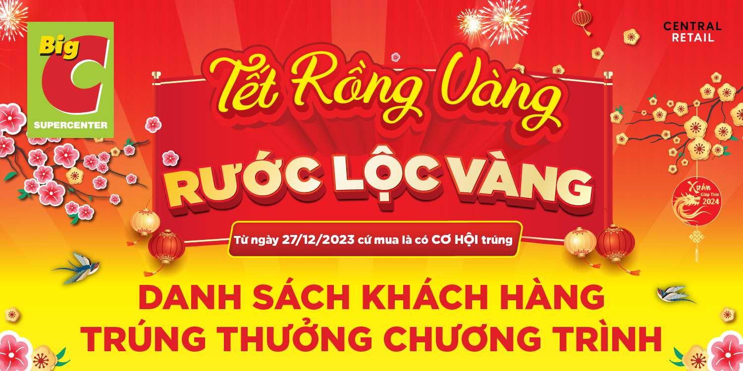 THÔNG BÁO CHÚC MỪNG - RƯỚC LỘC VÀNG 2024