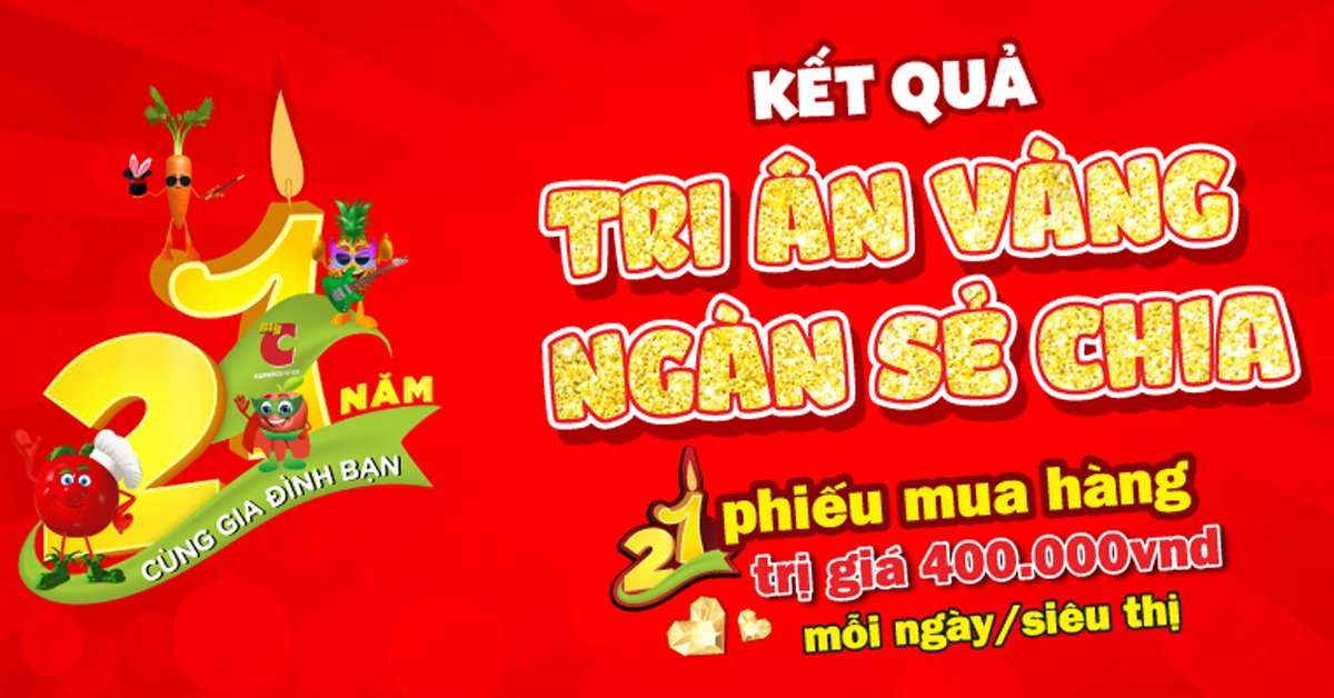 Kết quả chương trình khuyến mãi: 