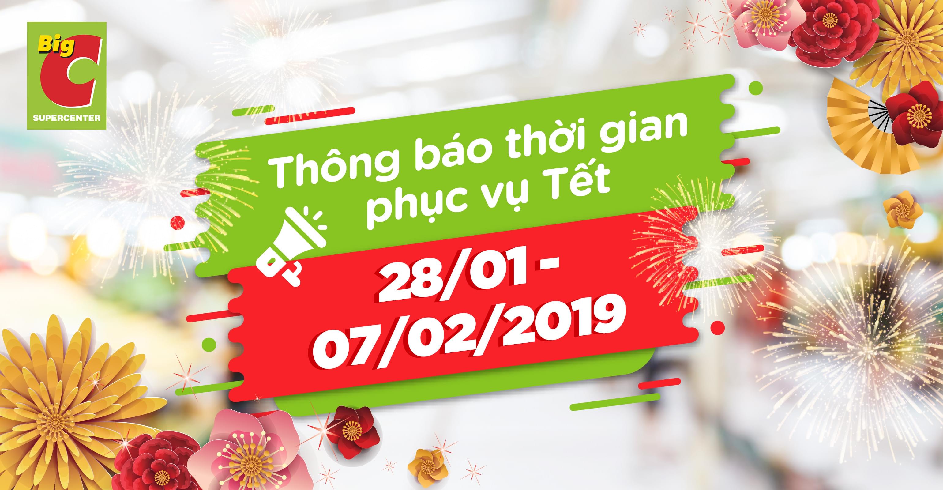 Big C tăng cường hoạt động phục vụ mua sắm tết