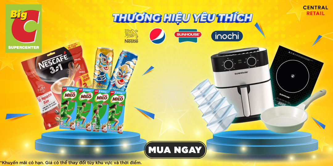 THƯƠNG HIỆU YÊU THÍCH - GIÁ GIẢM GIẬT MÌNH