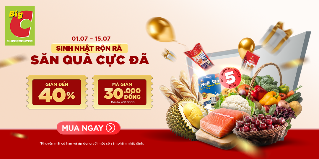 MỪNG GO! BUÔN MA THUỘT 5 TUỔI: SINH NHẬT RỘN RÃ - SĂN QUÀ CỰC ĐÃ