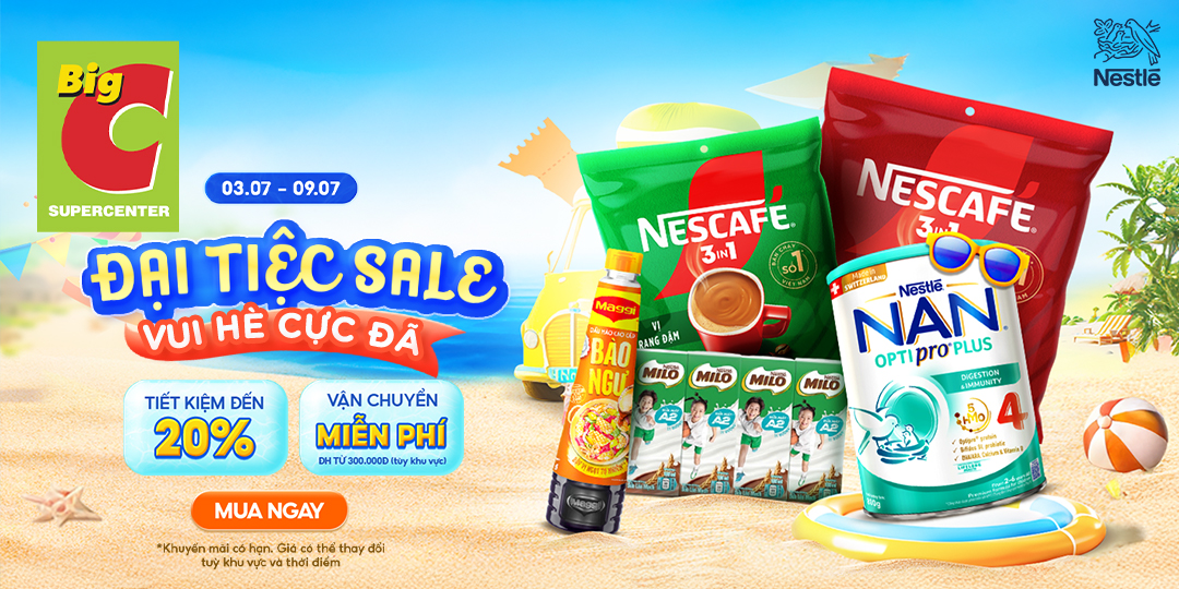 ĐẠI TIỆC SALE – VUI HÈ CỰC ĐÃ